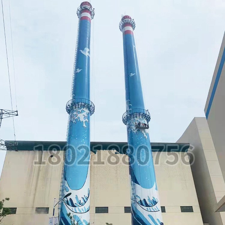 煙囪高空彩繪專業公司